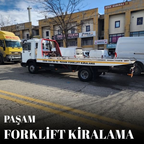 Ankara İlker forklift kiralama firması yük taşıma operasyonu